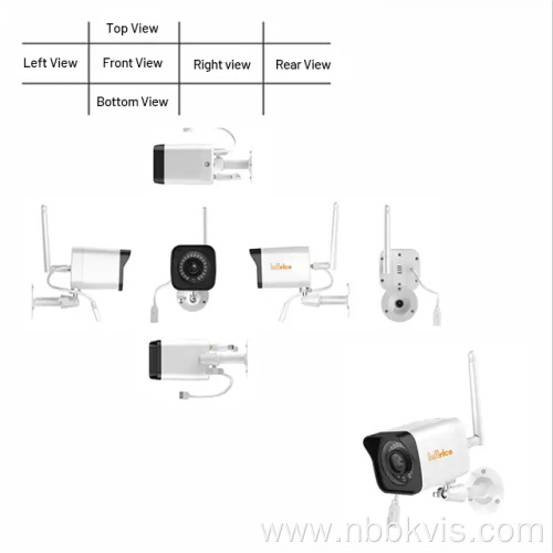 1080p CCTV Surveillance System GunType PTZ Network Camera